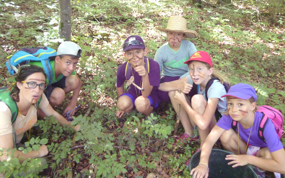 Petits débrouillards en forêt - Colonie de vacances été