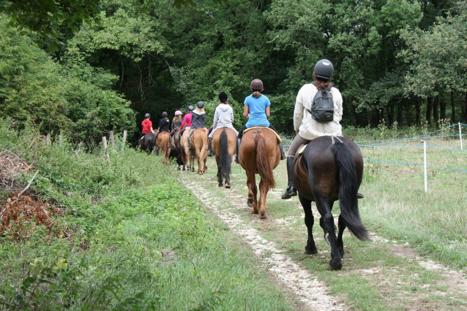 Classe de découverte équitation - Equitation en pays Cathare