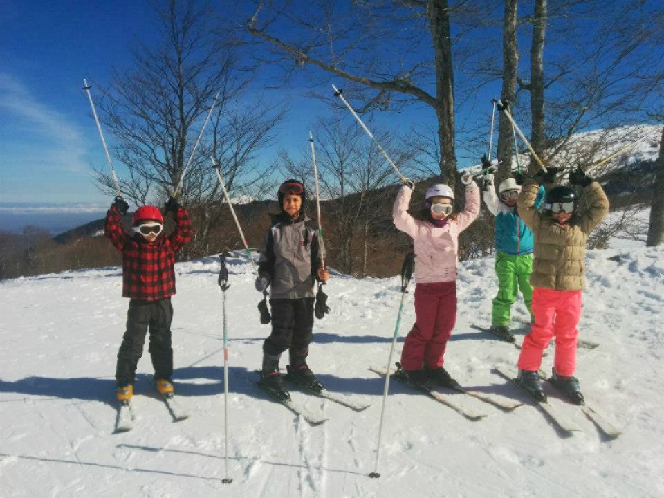 En selle et  ski - Colonie de vacances hiver