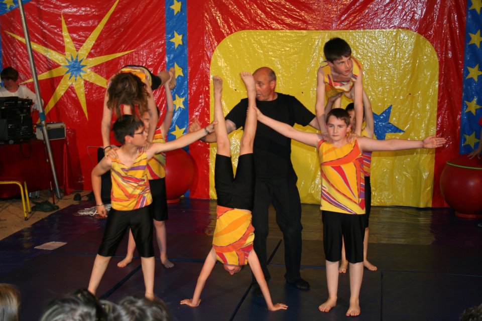 Classe de dcouverte cirque - Les enfants de la balle