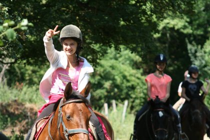 Classe de découverte équitation - Equitation en pays Cathare